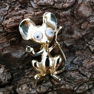 Vintage 🐭Brooch 🐭Mouse🧀Pin